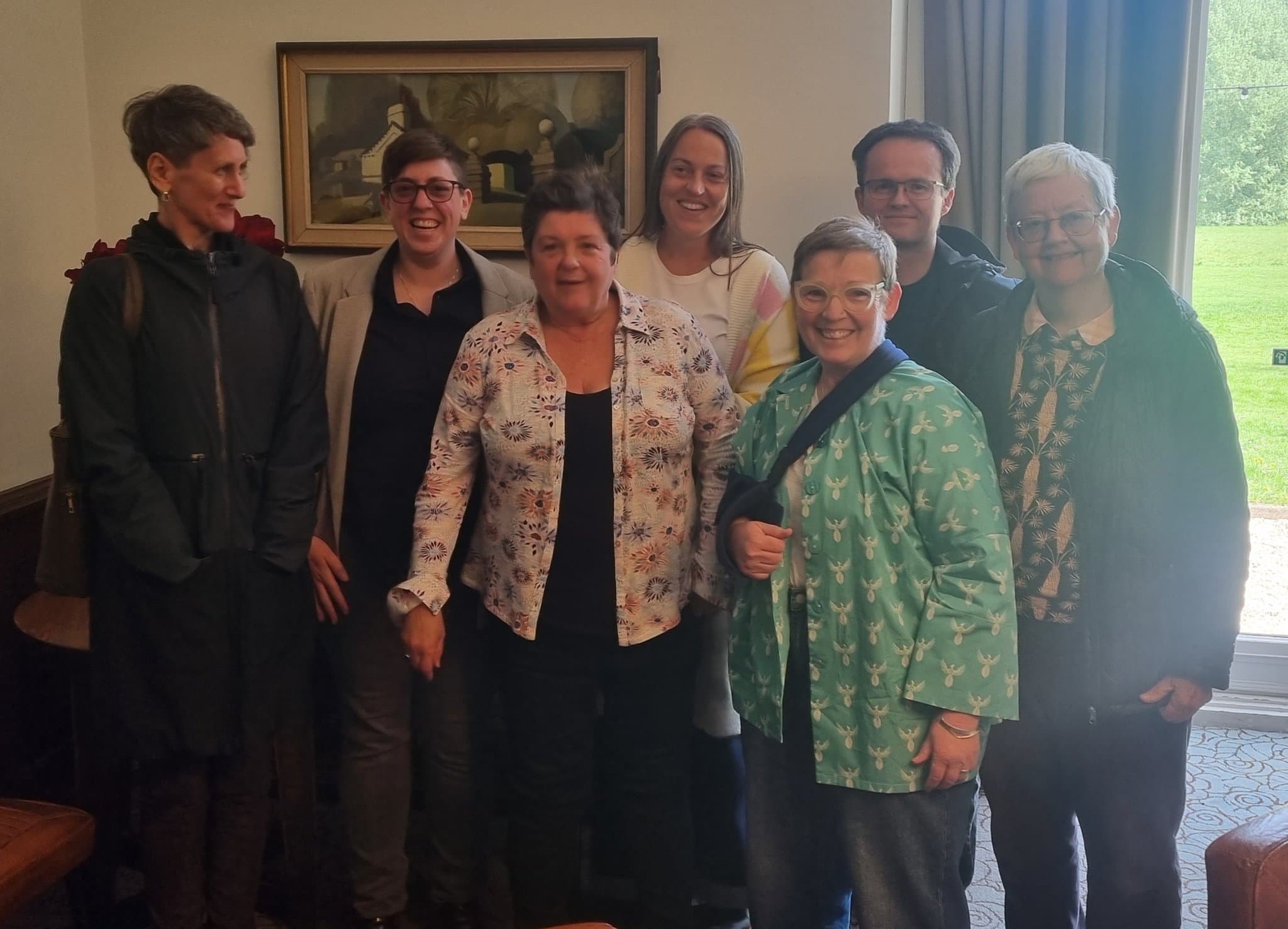 The 7 attendees of the talk